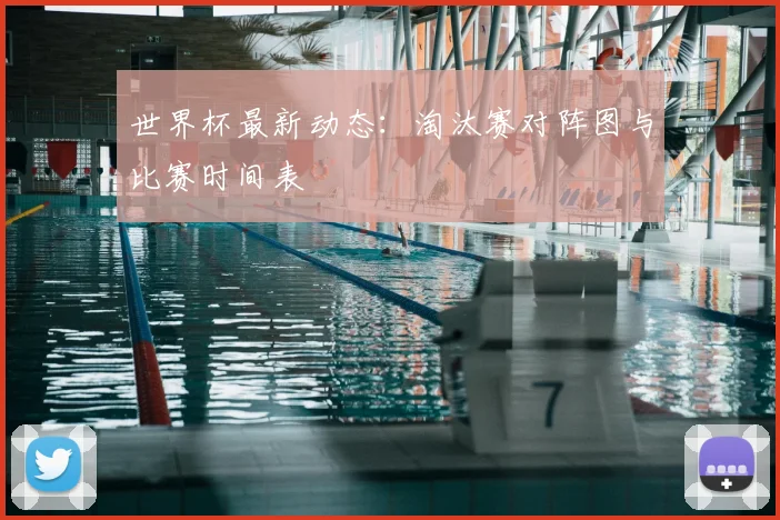 世界杯最新动态：淘汰赛对阵图与比赛时间表